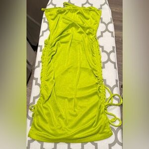 Vibrant Green Mini Dress